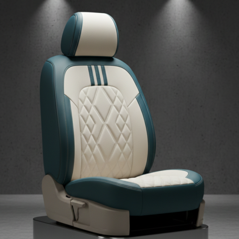 Capa de Auto Universal Rider en Cuero Legítimo con AirBag +REGALOS: Alfombra de Cuero y Funda para Volante
