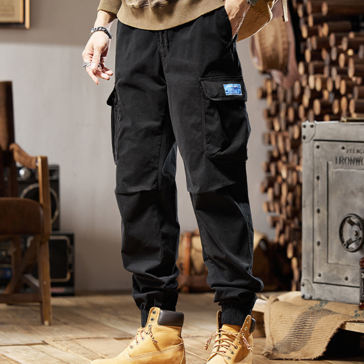[Llevá 5, Pagá 3] Pantalón Masculino Falcon en Tela Táctica Militar y Algodón (¡Resistente y con Estilo!)